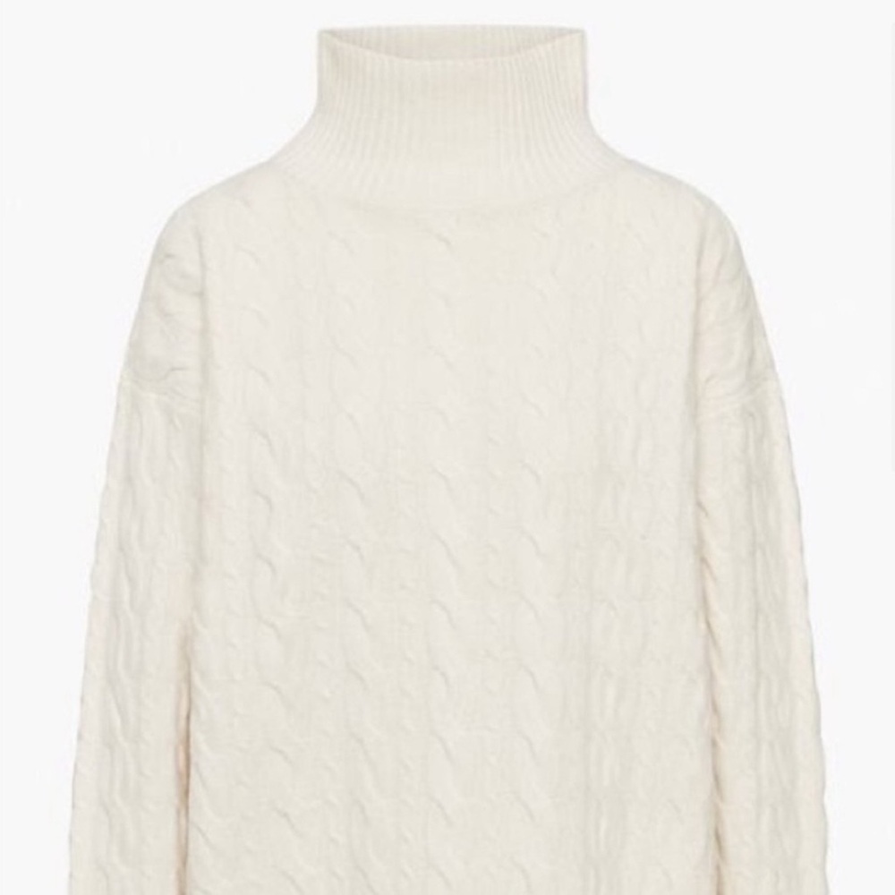 Babaton Stargaze Cable Knit Turtleneck Sweater - Picture 9 of 9
